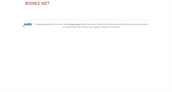Desktop Screenshot of bones.net